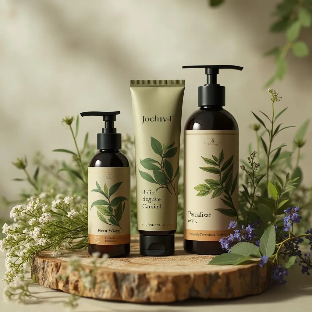 Identidad para marca de cosméticos naturales