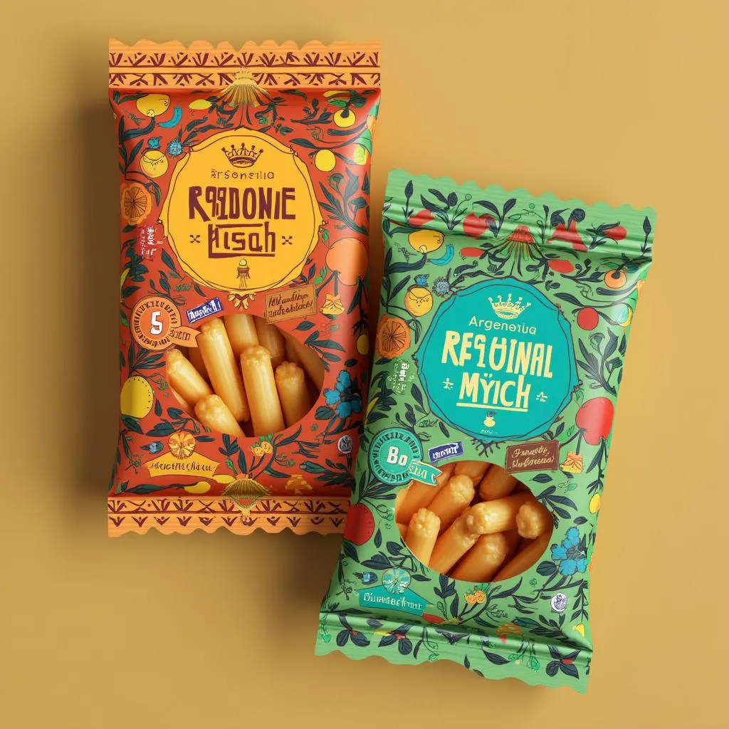 Packaging para dulces regionales